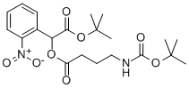 ALPHA-[4-[[(1,1-DIMETHYLETHOXY)CARBONYL]AMINO]-1-OXOBUTOXY]-2-NITRO-, 1,1-DIMETHYLETHYL ESTER BENZENEACETIC ACID