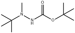 Hydrazinecarboxylic acid, 2-(1,1-dimethylethyl)-2-methyl-, 1,1-dimethylethyl Structural
