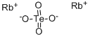 Telluric acid dirubidium salt