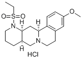 (8AR,12AS,13AS)-5,8,8A,9,10,11,12,12A,13,13A-DECAHYDRO-3-METHOXY-12-(ETHYLSULFONYL)-6H-ISOQUINO[2,1-G][1,6]NAPHTHYRIDINE HYDROCHLORIDE Structural