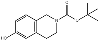 TERT-BUTYL 6-HYDROXY-3,4-DIHYDROISOQUINOLINE-2(1H)-CARBOXYLATE Structural