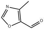 4-Methyloxazole-5-carbaldehyde Structural