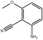 2-amino-6-methoxybenzonitrile Structural