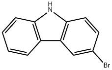 3-Bromo-9H-carbazole Structural
