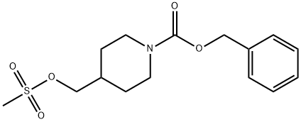 4-(Methanesulfonyloxymethyl)-piperidine-1-carboxylic acid benzyl ester