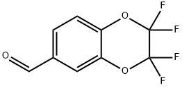 2,2,3,3-TETRAFLUORO-1,4-BENZODIOXENE-6-CARBALDEHYDE Structural