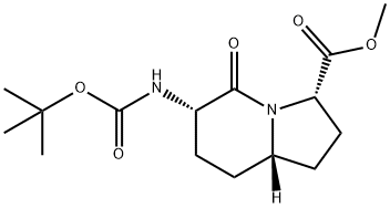 METHYL (3S,6S,8AS)-6-[(TERT-BUTOXYCARBONYL)AMINO]-5-OXOOCTAHYDROINDOLIZINE-3-CARBOXYLATE