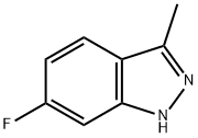 1H-Indazole,6-fluoro-3-methyl-(9CI) Structural