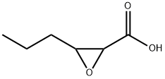 Oxiranecarboxylic acid, 3-propyl- (9CI) Structural