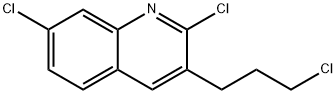 2-CHLORO-3-(3-CHLOROPROPYL)-7-CHLOROQUINOLINE Structural