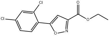 ETHYL 5-(2,4-DICHLOROPHENYL)ISOXAZOLE-3-CARBOXYLATE