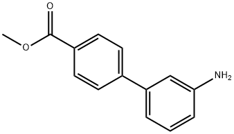 4'-AMINO-BIPHENYL-3-CARBOXYLIC ACID METHYL ESTER Structural