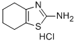 4,5,6,7-TETRAHYDRO-BENZOTHIAZOL-2-YLAMINE HYDROCHLORIDE Structural