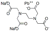 ETHYLENEDIAMINETETRAACETIC ACID DISODIUM LEAD SALT Structural