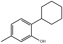 2-CYCLOHEXYL-5-METHYLPHENOL Structural