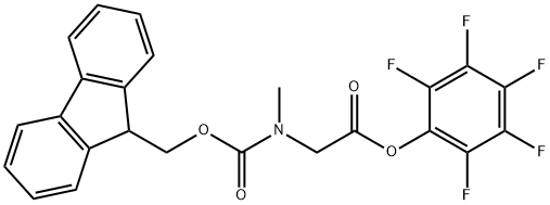 FMOC-SAR-OPFP Structural