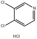 3,4-DICHLOROPYRIDINE HCL Structural