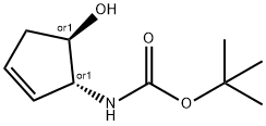 Carbamic acid, [(1R,5R)-5-hydroxy-2-cyclopenten-1-yl]-, 1,1-dimethylethyl