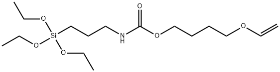 O-((VINYLOXYBUTYL)-N-TRIETHOXYSILYLPROPYL)URETHANE