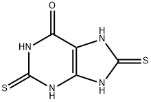 2,8-DIMERCAPTO-6-HYDROXYPURINE