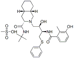 Nelfinavir mesylate Structural Picture