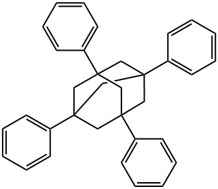 1,3,5,7-TETRAPHENYLADAMANTANE Structural