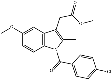 methyl 1-(4-chlorobenzoyl)-5-methoxy-2-methyl-1H-indole-3-acetate  