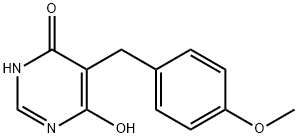 5-(4-METHOXYBENZYL)-4,6-PYRIMIDINEDIOL Structural