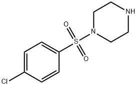 1-(4-CHLORO-BENZENESULFONYL)-PIPERAZINE Structural