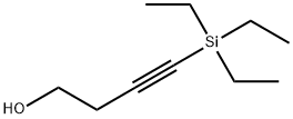 4-(TRIETHYLSILYL)-3-BUTYN-1-OL Structural