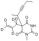 METHOHEXITAL-D5 Structural