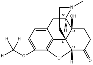 OXYCODONE-D3 Structural