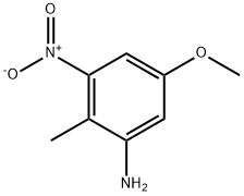 2-AMINO-4-METHOXY-6-NITROTOLUENE Structural