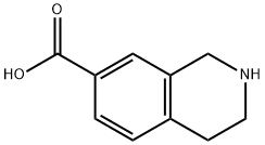 1,2,3,4-TETRAHYDRO-ISOQUINOLINE-7-CARBOXYLIC ACID Structural