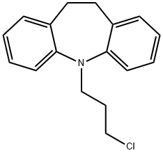 5-(3-CHLORO-PROPYL)-10,11-DIHYDRO-5H-DIBENZO[B,F]AZEPINE Structural