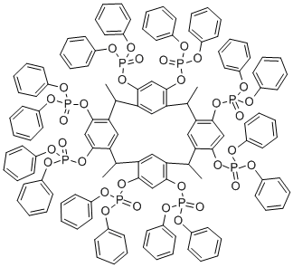 [TETRA(DIPHENOXYPHOSPHORYL)!TETRA-METHYLCALIX[4!RESORCINOLARENE, 98 Structural