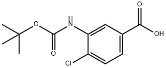 BOC-3-AMINO-4-CHLOROBENZOIC ACID,N-BOC-3-AMINO-4-CHLOROBENZOIC ACID