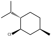 (-)-MENTHYL CHLORIDE Structural