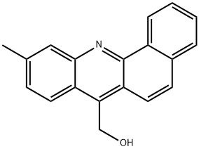 7-HYDROXYMETHYL-10-METHYLBENZ[C]ACRIDINE Structural