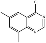 4-CHLORO-6,8-DIMETHYLQUINAZOLINE Structural