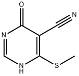 4-(METHYLTHIO)-6-OXO-1,6-DIHYDROPYRIMIDINE-5-CARBONITRILE