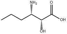 (2R,3S)-3-AMINO-2-HYDROXYHEXANOIC ACID Structural