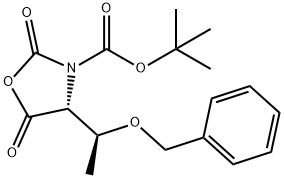 BOC-O-BENZYL-L-THREONINE N-CARBOXY ANHYDRIDE Structural