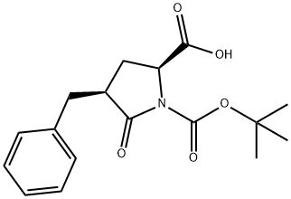 (2s,4r)-1-boc-4-benzyl-5-oxo-2-pyrrolidinecarboxylic acid,(2S,4R)-1-Boc-4-benzyl-5-oxo-2-pyrrolidinecarboxylic  acid,  (4R)-Boc-4-benzyl-L-pyroglutamic  acid