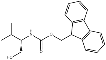 FMOC-L-VALINOL Structural