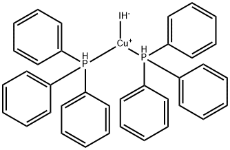 iodobis(triphenylphosphino)copper Structural