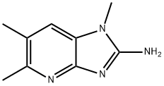 2-AMINO-1,5,6-TRIMETHYLIMIDAZO(4,5-B)PYRIDINE Structural