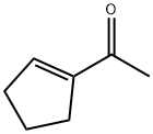 1-ACETYL-1-CYCLOPENTENE Structural