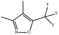 Isoxazole, 3,4-dimethyl-5-(trifluoromethyl)- (9CI) Structural