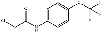 N-(CHLOROACETYL)-4-(TRIFLUOROMETHOXY)ANILINE Structural